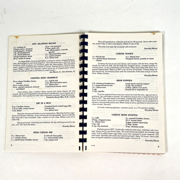 A Taste of Texas Cookbook Shiner Texas Cooking With Beer 8th Printing Nov 1994 - Picture 6 of 12
